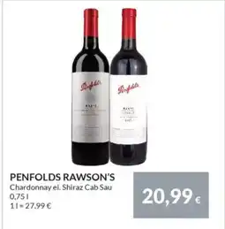 Nielsen's Discount PENFOLDS RAWSON'S tilbud