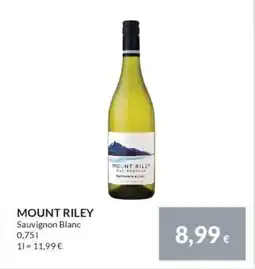 Nielsen's Discount MOUNT RILEY Sauvignon Blanc tilbud