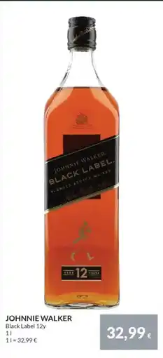 Nielsen's Discount JOHNNIE WALKER Black Label 12y tilbud