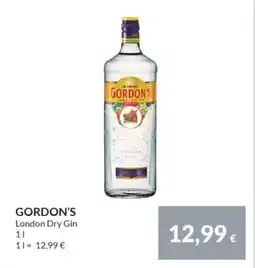 Nielsen's Discount GORDON'S London Dry Gin tilbud