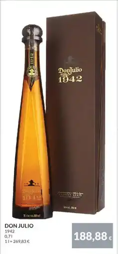 Nielsen's Discount DON JULIO 1942 tilbud