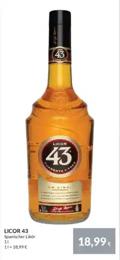 Nielsen's Discount LICOR 43 Spanischer Likör tilbud