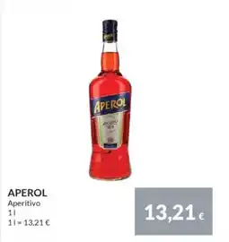 Nielsen's Discount APEROL Aperitivo tilbud