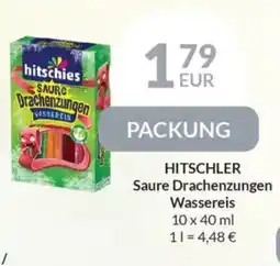 Nielsen's Discount HITSCHLER Saure Drachenzungen Wassereis tilbud