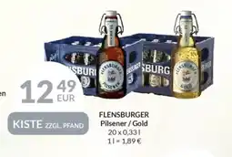 Nielsen's Discount FLENSBURGER Pilsener / Gold tilbud