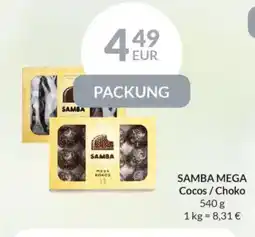 Nielsen's Discount SAMBA MEGA Cocos / Choko tilbud