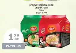Nielsen's Discount REEVA INSTANT NUDLER Chicken/Beef tilbud