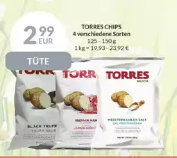 Nielsen's Discount TORRES CHIPS 4 verschiedene Sorten tilbud