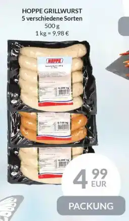 Nielsen's Discount HOPPE GRILLWURST 5 verschiedene Sorten tilbud