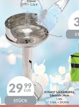 Nielsen's Discount KYNAST SÄULENGRILL Edelstahl tilbud
