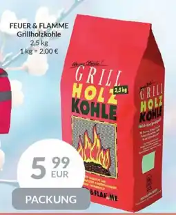 Nielsen's Discount FEUER & FLAMME Grillholzkohle tilbud