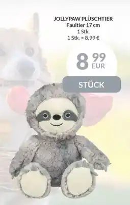 Nielsen's Discount JOLLYPAW plüschtier faultier tilbud