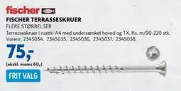 Davidsen FISCHER TERRASSESKRUER tilbud