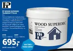 Davidsen PP WOOD SUPERDEC TRÆBESKYTTELSE tilbud