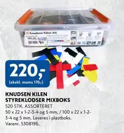 Davidsen KNUDSEN KILEN STYREKLODSER MIXBOKS tilbud