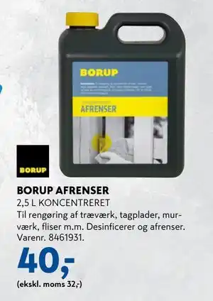 Davidsen BORUP AFRENSER tilbud