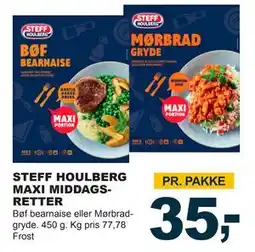 Let-Køb STEFF HOULBERG MAXI MIDDAGSRETTER tilbud