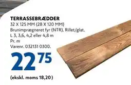 Davidsen TERRASSEBRÆDDER tilbud