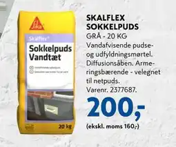 Davidsen SKALFLEX SOKKELPUDS tilbud