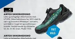 Davidsen AIRTOX SIKKERHEDSSKO tilbud