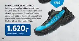 Davidsen AIRTOX SIKKERHEDSSKO tilbud