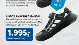 Davidsen AIRTOX SIKKERHEDSSANDAL tilbud