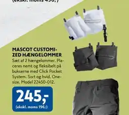 Davidsen MASCOT CUSTOMIZED HÆNGELOMMER tilbud