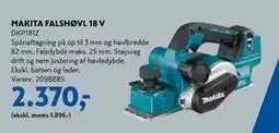 Davidsen MAKITA FALSHØVL 18 V tilbud