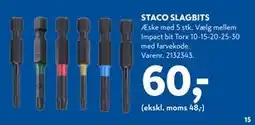 Davidsen STACO SLAGBITS tilbud