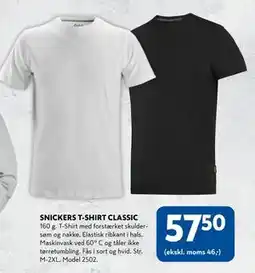 Davidsen SNICKERS T-SHIRT CLASSIC tilbud