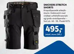 Davidsen SNICKERS STRETCH SHORTS tilbud
