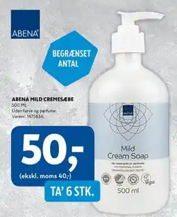 Davidsen ABENA MILD CREMESÆBE tilbud