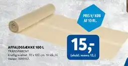 Davidsen AFFALDSSÆKKE 100 L tilbud