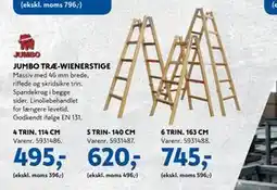 Davidsen JUMBO TRÆ-WIENERSTIGE tilbud