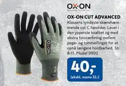 Davidsen OX-ON CUT ADVANCED tilbud