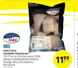 Citti Haak & Christ Steinbeiẞer-Filetportionen tilbud