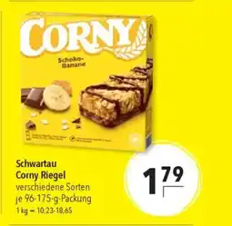 Citti Schwartau Corny Riegel verschiedene Sorten tilbud