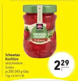Citti Schwartau Konfitüre verschiedene tilbud