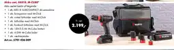 Würth Akku sæt, ABS18, M-CUBE® tilbud