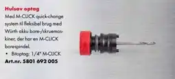 Würth Hulsav optag tilbud