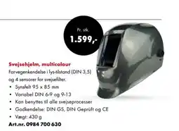 Würth Svejsehjelm, multicolour tilbud