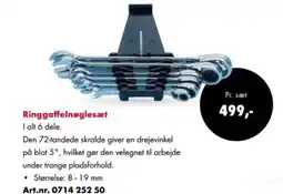 Würth Ringgaffelnøglesæt tilbud