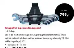 Würth Ringgaffel- og skraldenøglesæt tilbud