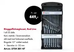 Würth Ringgaffelnøglesæt, Red Line tilbud