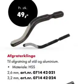 Würth Afgraterklinge tilbud