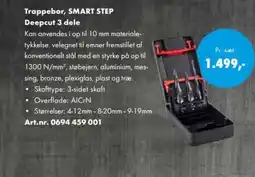 Würth Trappebor, SMART STEP Deepcut 3 dele tilbud
