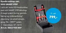 Würth Kombi-snittap sæt, HHS SMART STEP tilbud