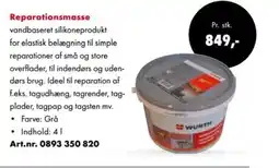 Würth Reparationsmasse tilbud