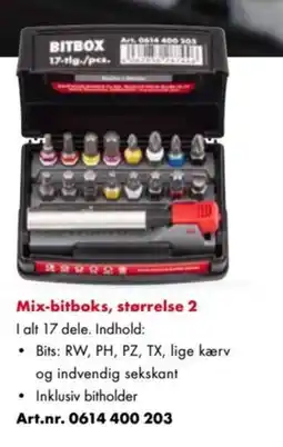 Würth Mix-bitboks, størrelse 2 tilbud