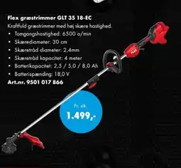 Würth Flex græstrimmer GLT 35 18-EC tilbud